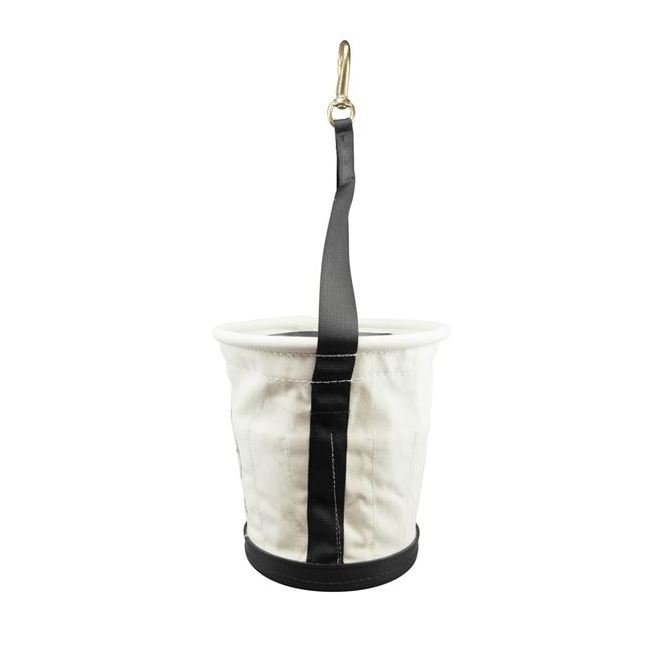 Klein® Tools 12 in. Heavy Duty Tapered Wall Bucket with 15 Interior Pockets - Image 3