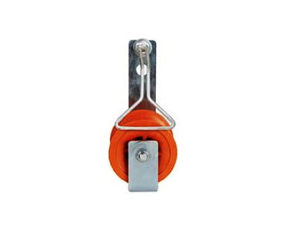 Heavy-Duty Pole Mount Single Roller Cable Blocks - Image 1