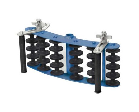 Steel 45 Degree Corner Blocks for Aerial Cable Installation - Image 1
