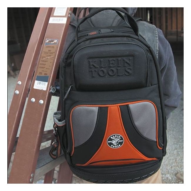 Klein Tradesman Pro Organizer Backpack - 39-Pocket Tool Bag - Image 6