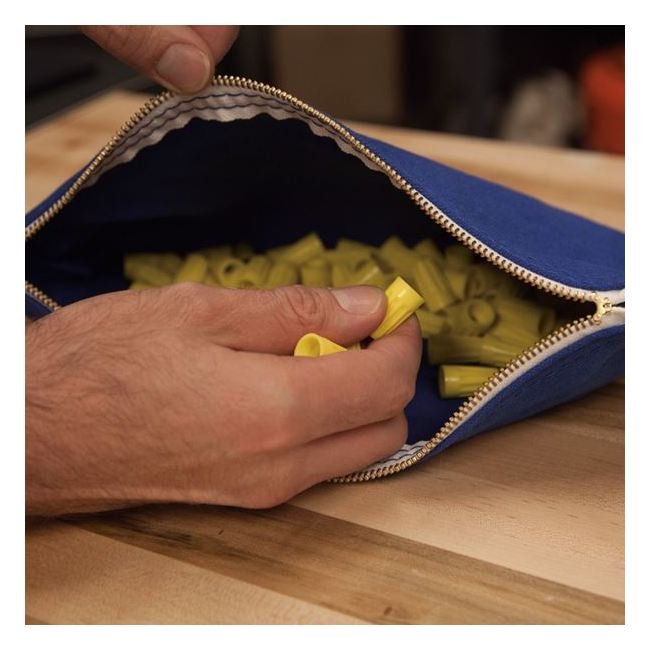 Klein® 4-Pack Canvas Zipper Tool Bags - Set of 4 Assorted Colors - Image 6