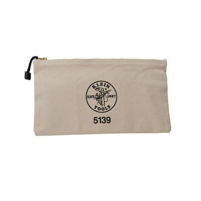 Klein® Tools Canvas Zipper Bag, 12-1/2 in. x 7 in. - Image 2
