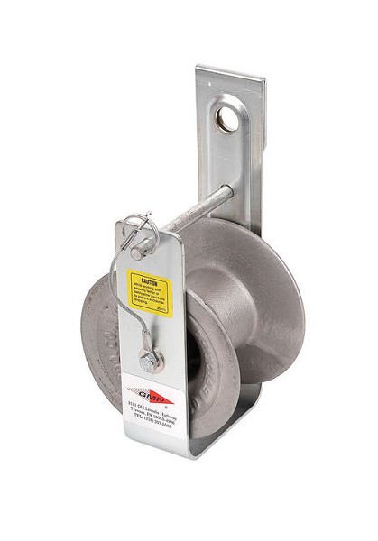 Heavy-Duty Pole Mount Single Roller Cable Blocks - Image 1