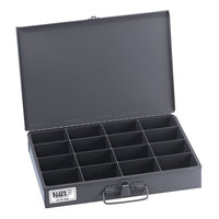 Klein® Tools Mid-Size 16-Compartment Storage Box