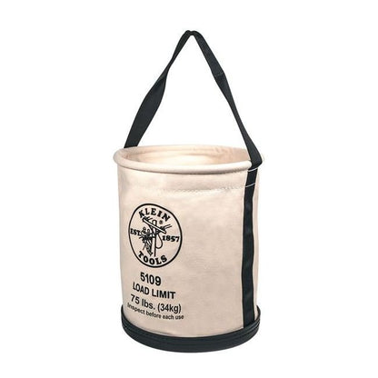 Klein 15 in. Wide-Opening Canvas Bucket - Image 1