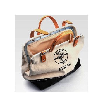 Klein® 10-Inch Canvas Tool Bag with Rivet-Reinforced Durability - Image 2