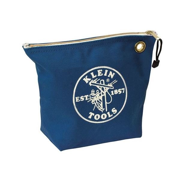 Klein® 10-Inch Consumable Canvas Zipper Bag - Image 1