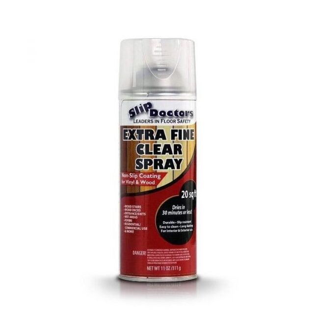 Clear Anti-Slip Epoxy Aerosol Spray for Wood Surfaces - Image 1