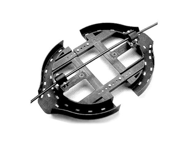 Adjustable Fiber Optic Cable Storage Brackets - Plastic Sno-Shoe® - Image 1