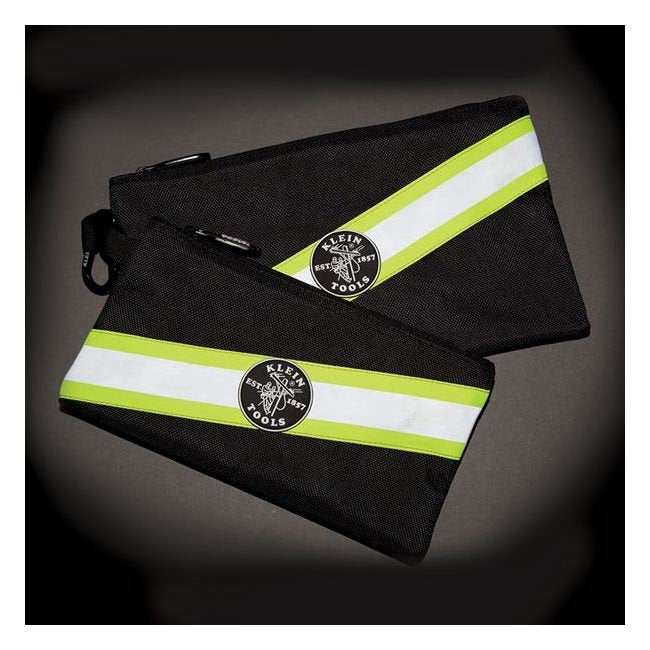 Klein® High Visibility Zipper Tool Bag, 1.5 in. x 7 in. - Image 2