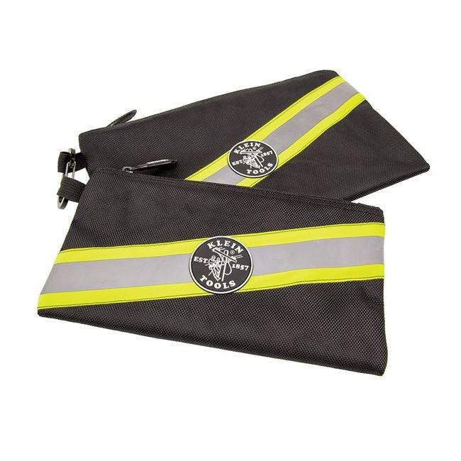 Klein® High Visibility Zipper Tool Bag, 1.5 in. x 7 in. - Image 1