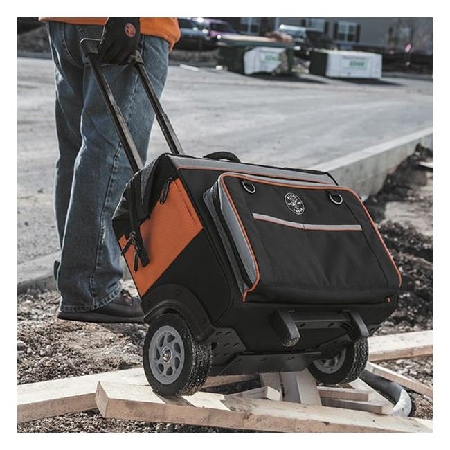 Klein® Tradesman Pro Organizer Rolling Tool Bag - 19 in. Length, 14 in. Height - Image 5