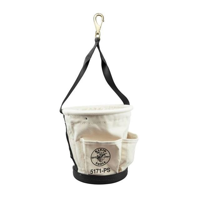 Klein Heavy Duty Tapered Wall Canvas Bucket - 12 in. Height - Image 2