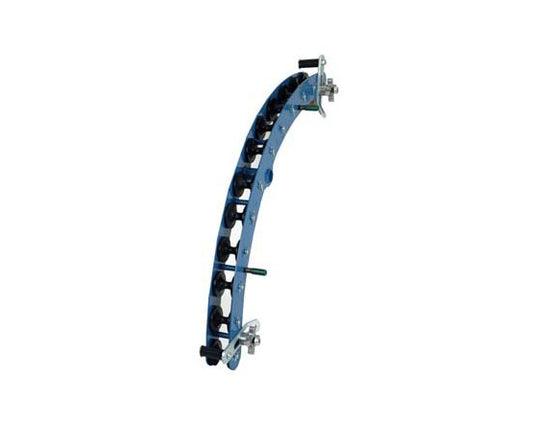 Steel Framed 90 Degree Corner Blocks with Adjustable Rubber Idler Arms - Image 1