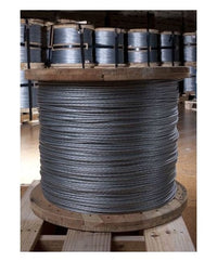 EHS Zinc Coated Guy or Messenger Strand - Class A ASTM A-475/B/C Compliant