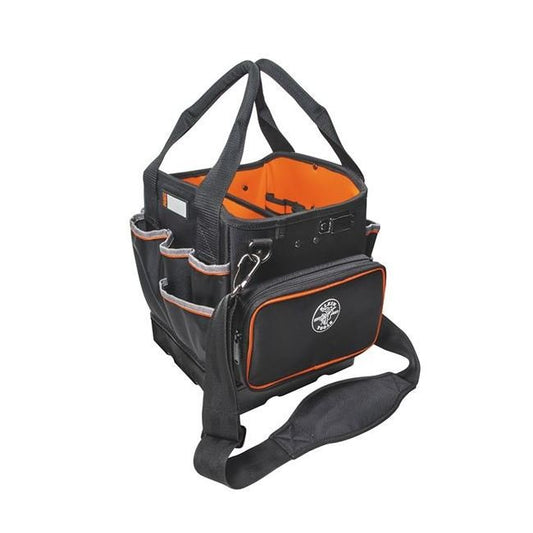 Klein® Tradesman Pro® 10 in. Tool Tote - 40 Pockets, Molded Bottom - Image 1