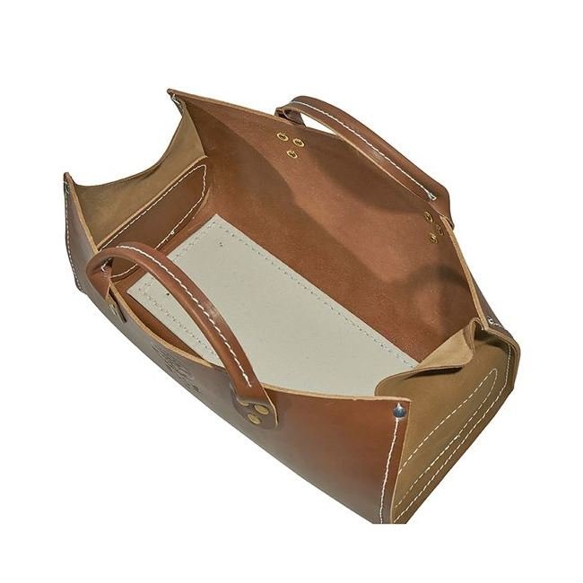 Klein® 15 in. Leather Tote Bag for Aerial Hardware - Image 4