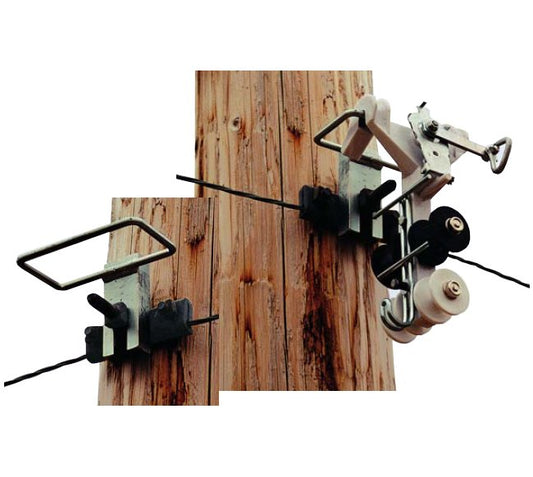 Heavy-Duty Pole Mount Cable Block Hangers - Image 1