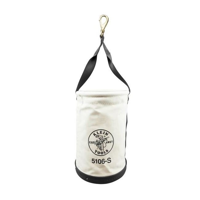 Klein® 14 in. Straight Wall Lineman Bucket - No. 6 Canvas - Image 2