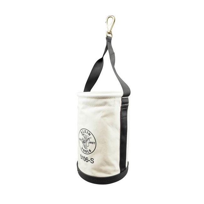 Klein® 14 in. Straight Wall Lineman Bucket - No. 6 Canvas - Image 1