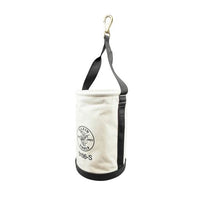 Klein® 14 in. Straight Wall Lineman Bucket - No. 6 Canvas