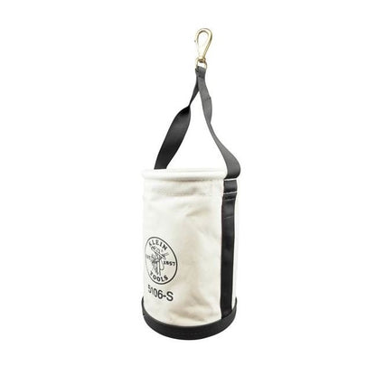 Klein® 14 in. Straight Wall Lineman Bucket - No. 6 Canvas - Image 1