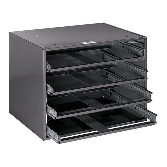 Klein® Tools 15 in. Height 4 Box Slide Rack - Tool Storage - Image 1