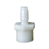 AFH Series 1/2 Inch (in) Size Female National Pipe Thread (FNPT) to 1/4 Inch (in) Barb Size Polypropylene Adapter Fitting