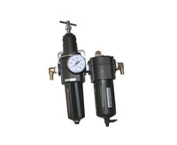 1/2" Industrial Filter Regulator Lubricator with Auto Drains