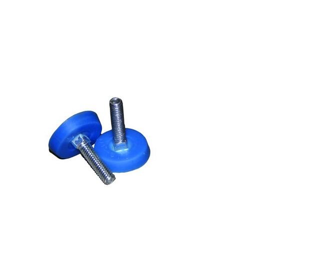 Durable 5/16" x 1 1/2" Urethane Cap Bolt for Agg Bin and Bat. Parts - Image 1