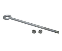 Galvanized Eye Bracket for Conveyor Pull Cord - Kill Switches