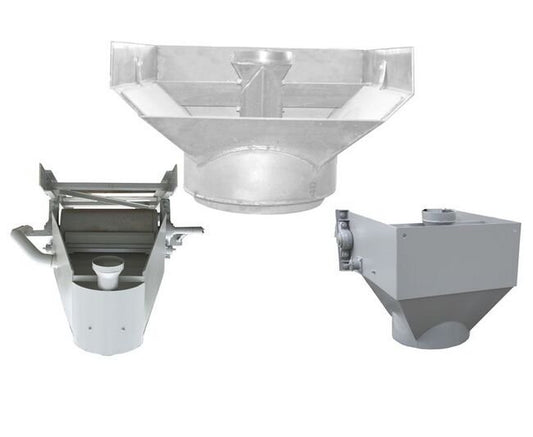 30" Titan Collection Hopper - Industrial Grade Steel Bin - Image 1