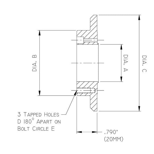 LDZ Air Cylinder Spindle Liner End Cap - Image 1