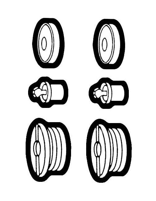 Dual Foot Extension Air Chuck Replacement Kit - Image 1