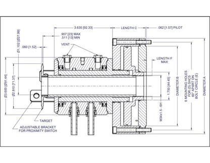 MicroCentric LDN/RE Air Cylinder with Stroke Control - Image 2