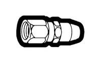 1/4" Female Pipe Thread Straight Push-On Air Chuck