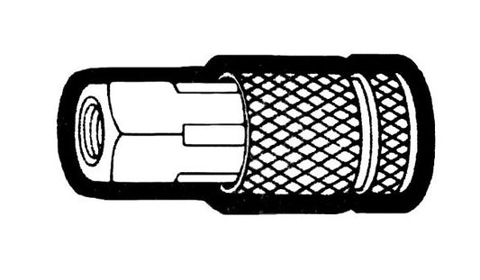 1/4" Female Steel Coupler Body for ARO Speed Series Quick Disconnects - Image 1