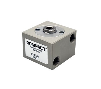 EXAIR Mini Super Air Nozzle - 1/8 NPT, Zinc Aluminum Alloy - Image 1