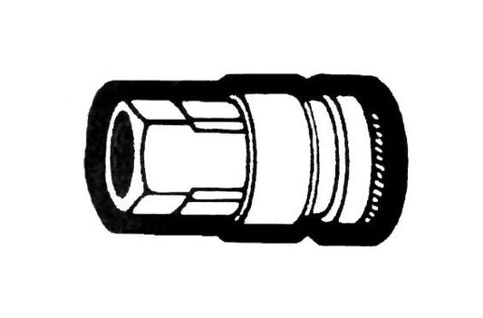 Solid Brass Coupler Body - 1/4" Female Pipe Thread Size - Image 1