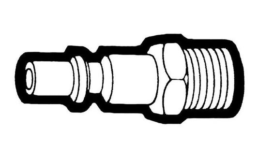 1/4" Female Steel Coupler Pin for Lincoln Quick Disconnects - Image 1