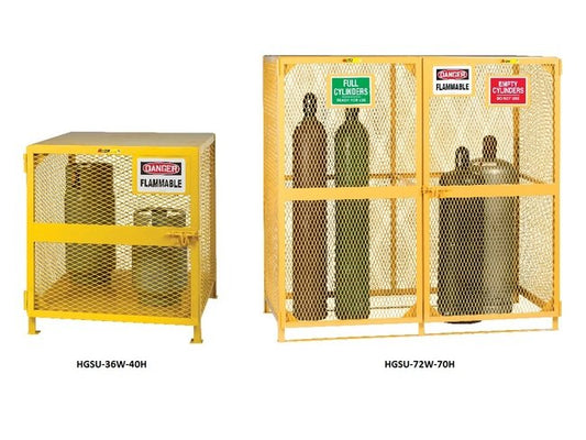 36-in All-Welded Gas Cylinder Storage Unit - Image 1