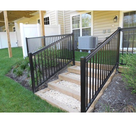 Durable Aluminum Handrails - Long®Fence - Image 1