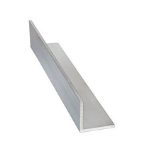 0.75 Inch (in) Dimension X, 0.75 Inch (in) Dimension Y, and 0.125 Inch (in) Dimension T Aluminum Angle with Sharp Corner