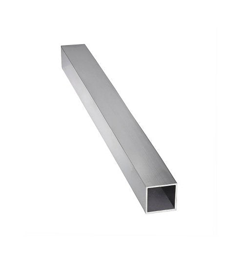 2 Inch (in) Dimension X and 0.088 Inch (in) Dimension T Aluminum Tube with Sharp Corner - Image 1
