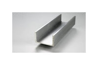 6061 Aluminum Channel, 3" x 1.498" x 0.258"