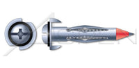 Drive Style Point Expandable Metal Hollow Wall Anchor
