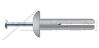 Mushroom Head Zinc Zamac Body/Steel Pin Hammer Drive Anchor