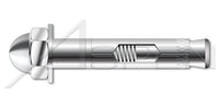 AISI 304 Stainless Steel (18-8) Acorn Sleeve Anchor