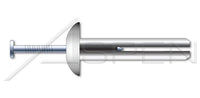 Mushroom Head Zinc Zamac Body/Stainless Steel Pin Hammer Drive Anchor