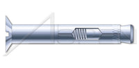 Steel Zinc Plated Threshold Flat Head Sleeve Anchor